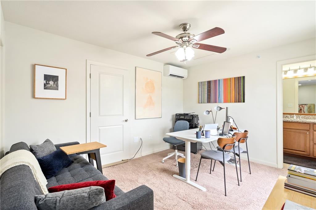 4709 Wallingford Street Pittsburgh, PA 15213 - Photo 20 of 24 a dining room with furniture and window