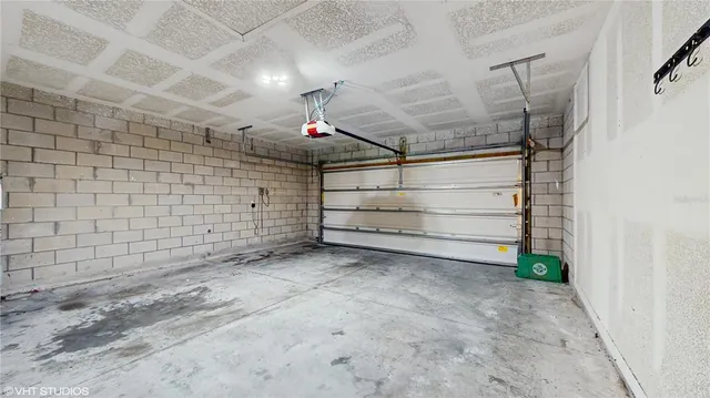 a view of a room with an empty space