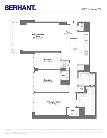 $2,550,000 | 591 3rd Avenue, Unit 17A | Murray Hill