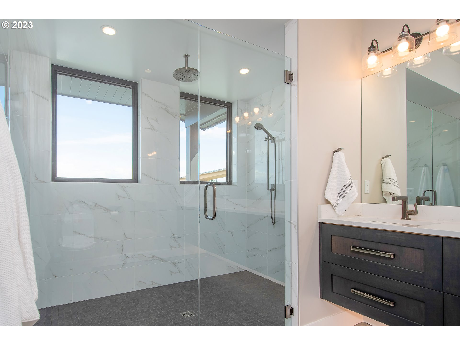 14563 Northwest Larson Road Portland, OR 97231 - Photo 32 of 47 Owner's Suite Bathroom