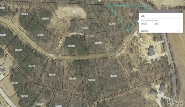 $62,000 | Lot 60 Scarlet Oak Loop, Villa Ridge, MO 63089