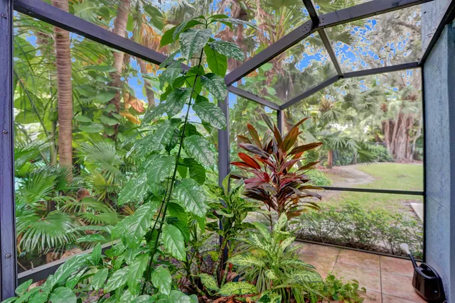 a wooden fence with some trees