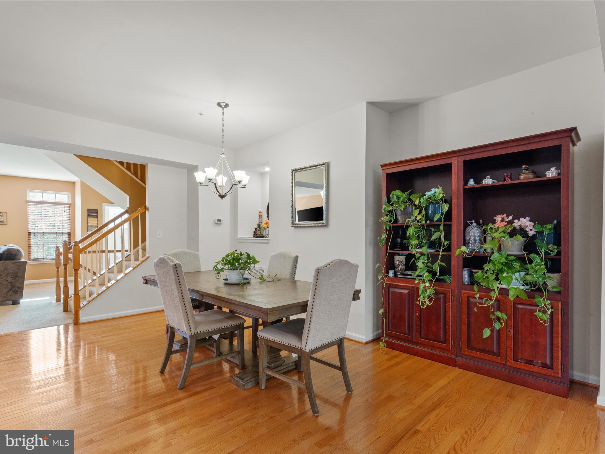 2804 St Marys View Road Accokeek, MD 20607 - Photo 11 of 37 a view of a dining room with furniture window and wooden floor
