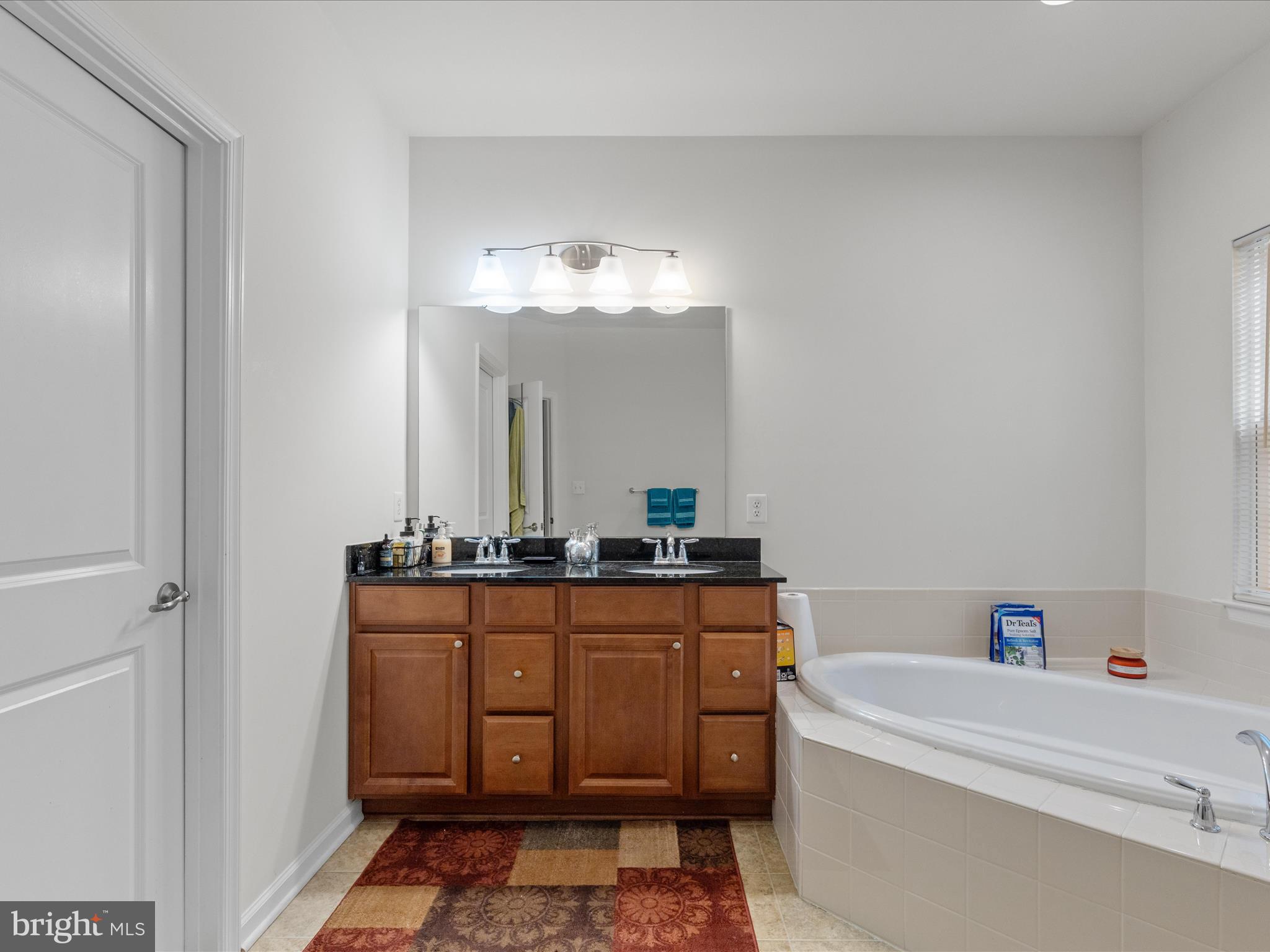 2804 St Marys View Road Accokeek, MD 20607 - Photo 28 of 37 a bathroom with a bathtub a sink and a mirror