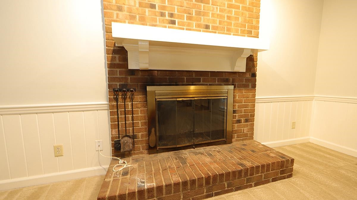 7300 Mill Ridge Road Raleigh, NC 27613 - Photo 5 of 26 Fireplace