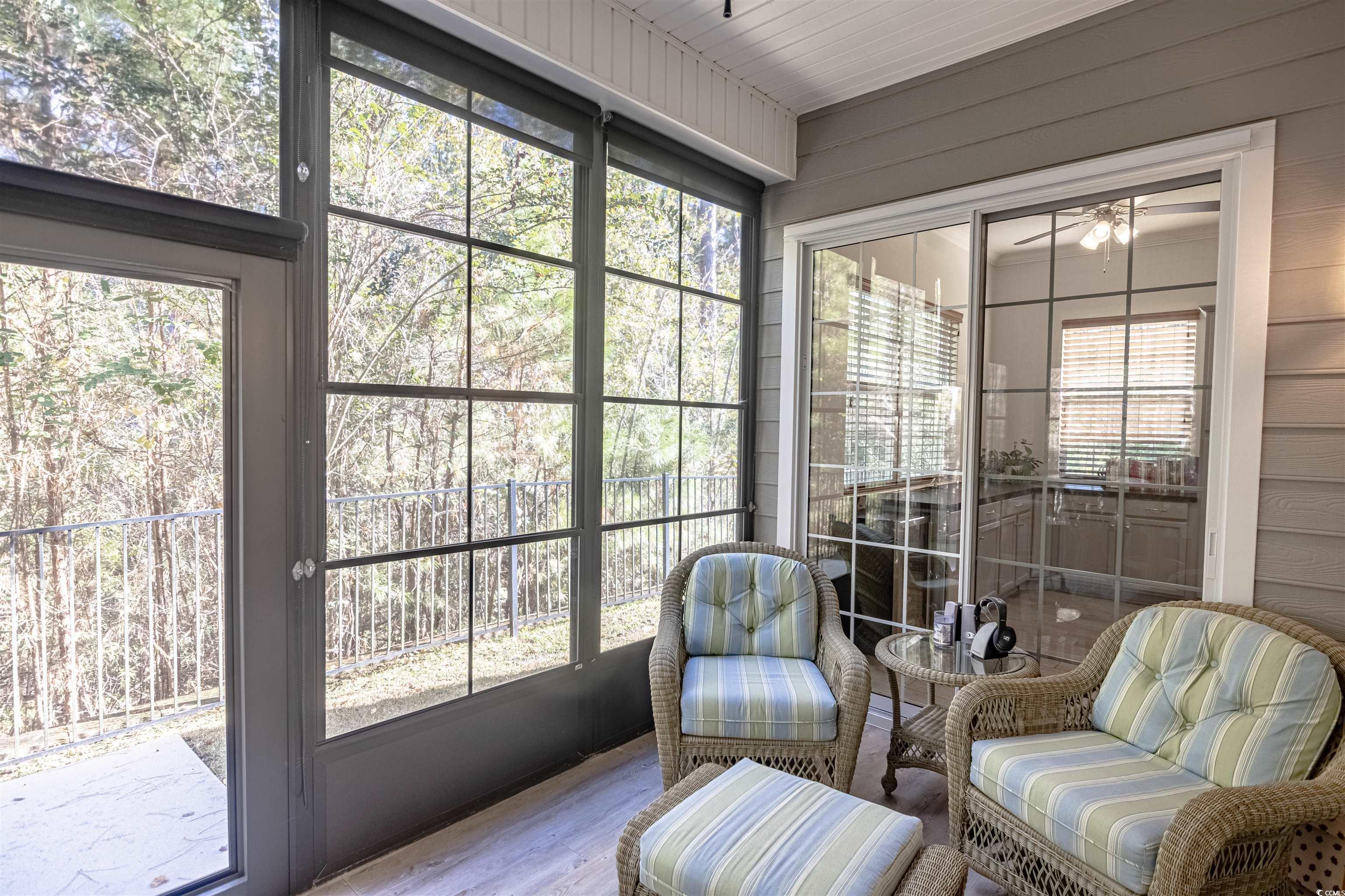 138 Sugar Loaf Lane Murrells Inlet, SC 29576 - Photo 31 of 38 Sunroom / solarium with a wealth of natural light