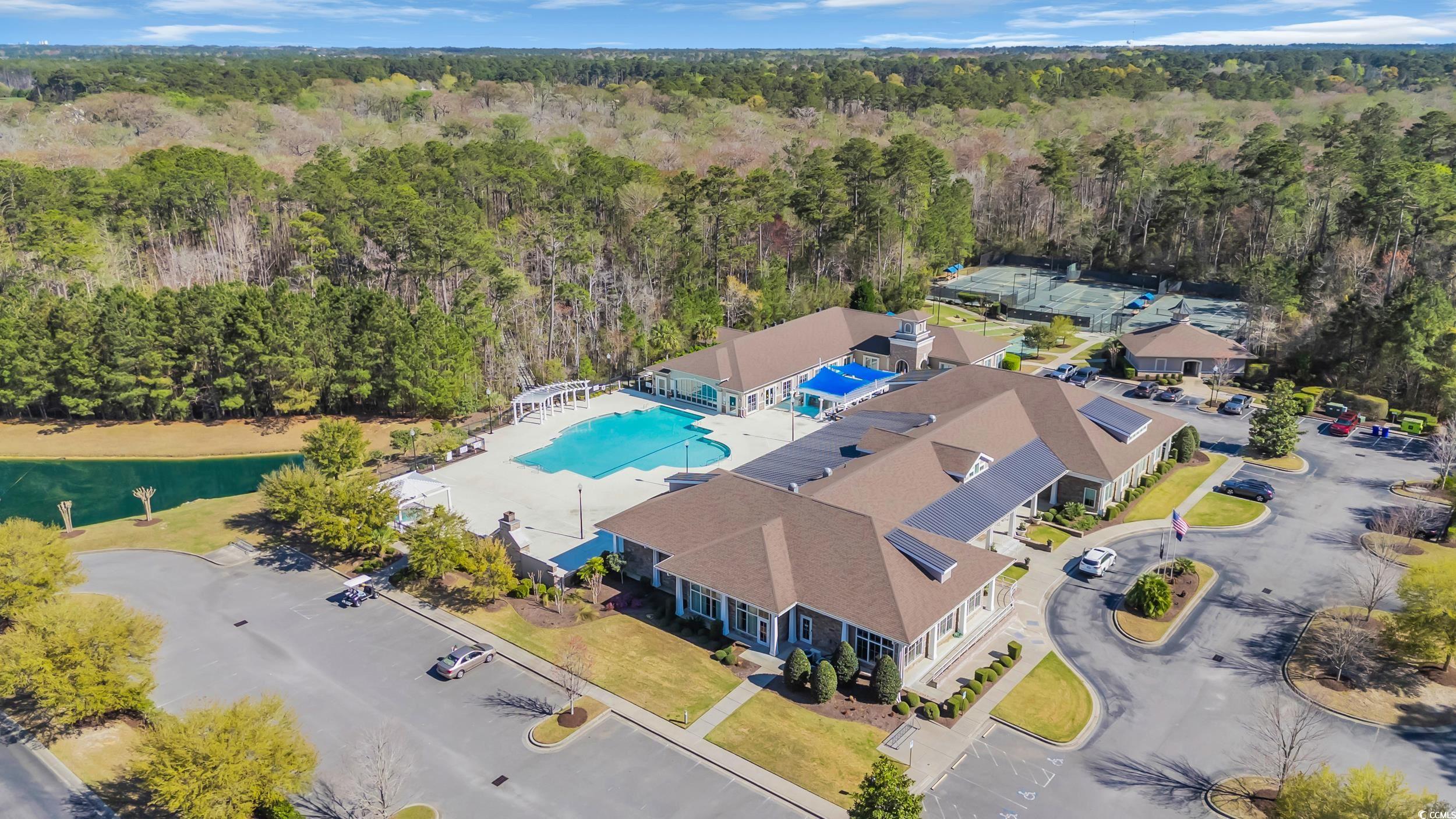 138 Sugar Loaf Lane Murrells Inlet, SC 29576 - Photo 33 of 38 Drone / aerial view with a wooded view
