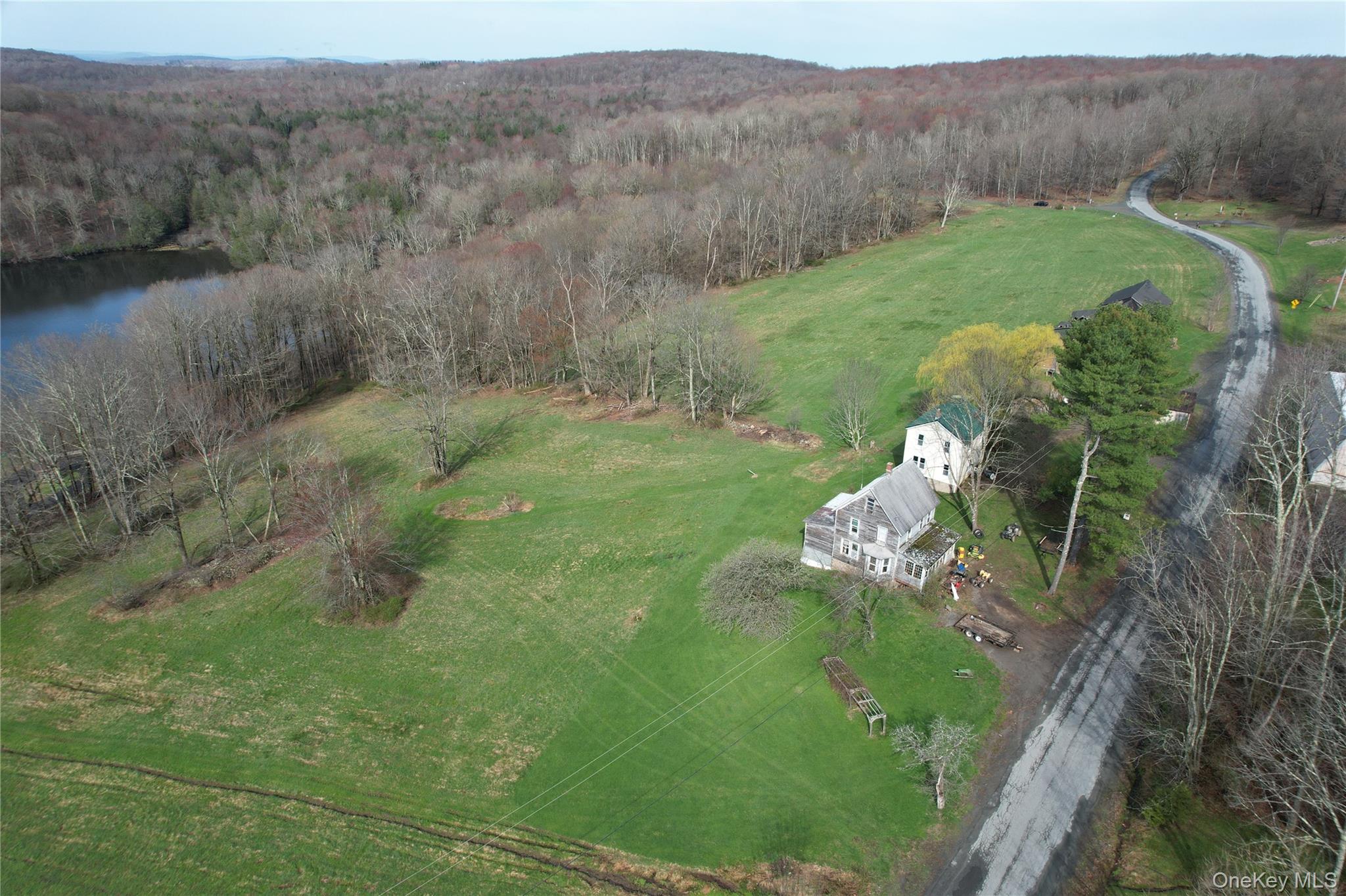 299-301 Stump Pond Road Livingston Manor, NY 12758 - Photo 2 of 50 a view of a garden with a tree in it