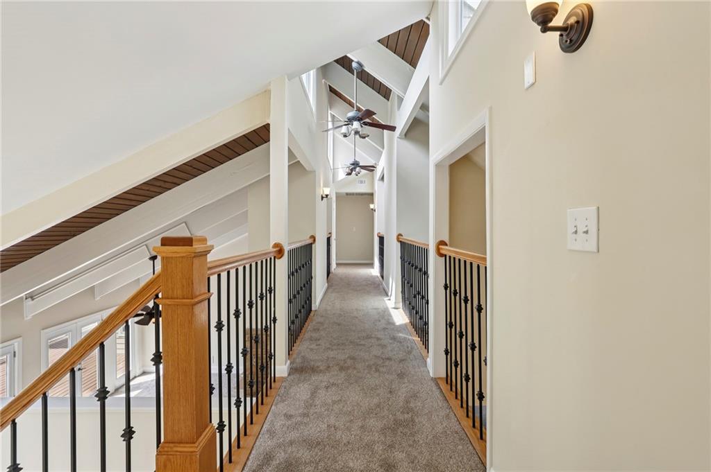 1843 Vancroft Court Atlanta, GA 30338 - Photo 27 of 46 a view of a hallway with stairs
