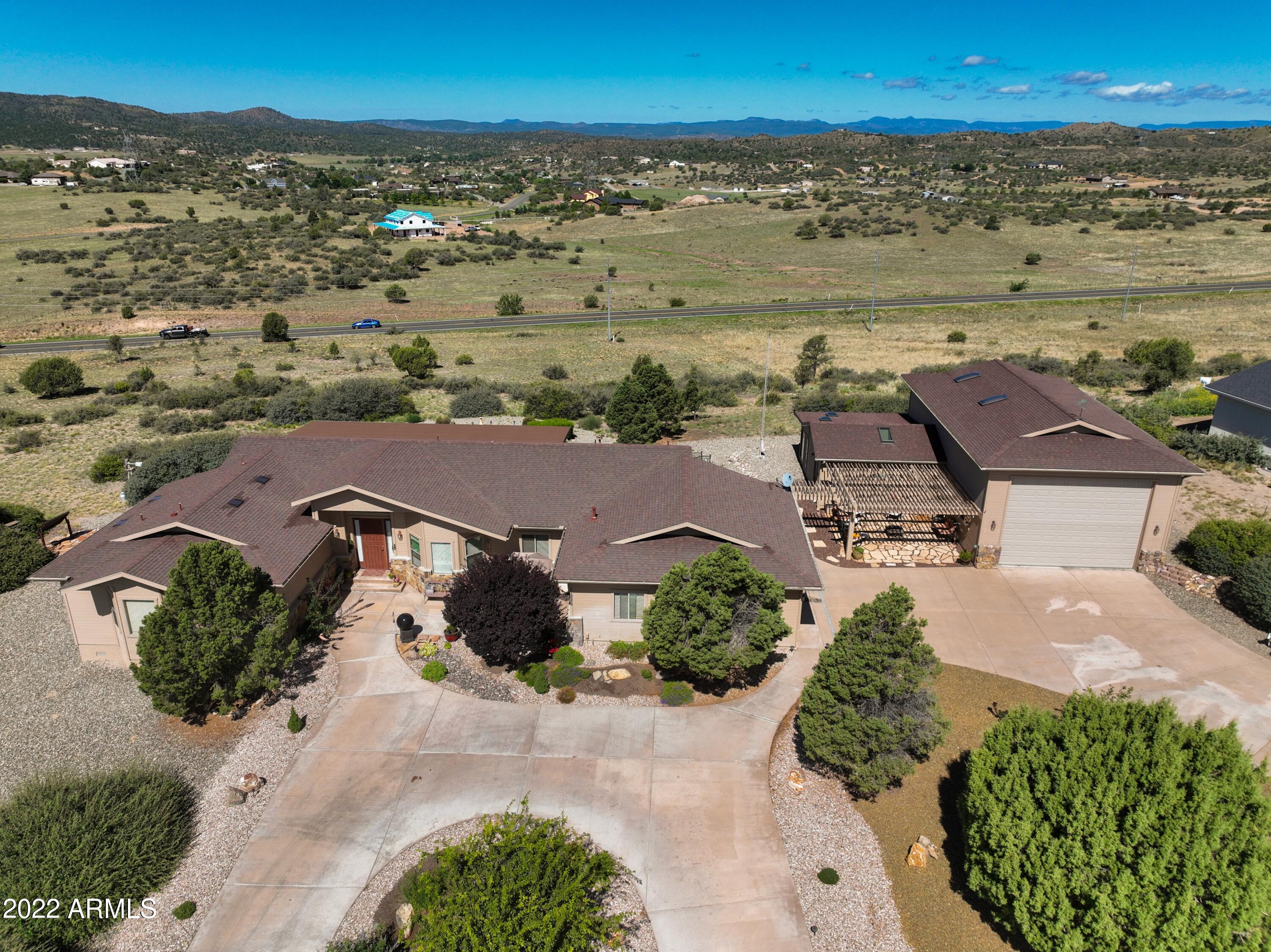 11225 North Nelson Ridge Road Prescott, AZ 86305 - Photo 61 of 80 060_Aerial View 1