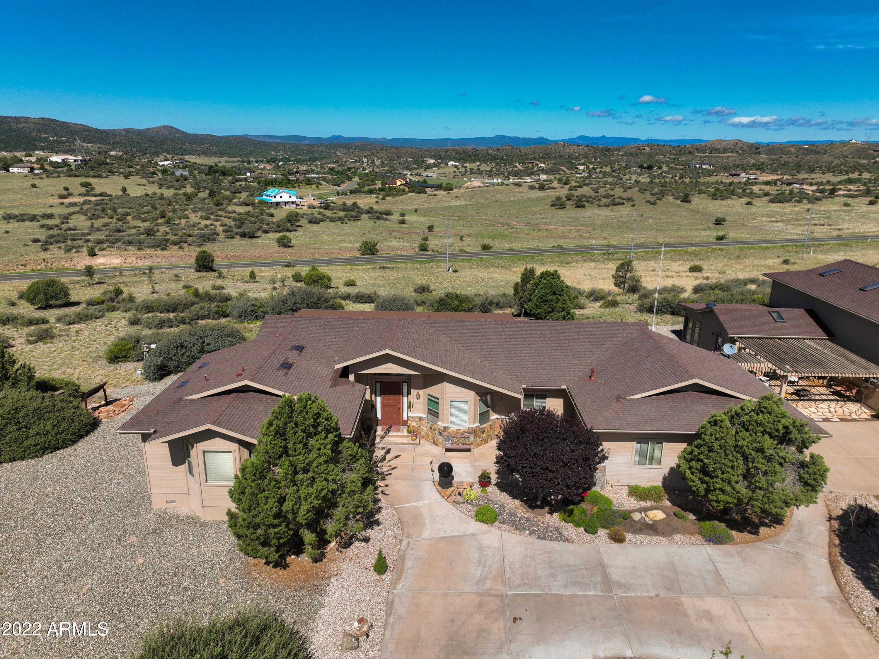 11225 North Nelson Ridge Road Prescott, AZ 86305 - Photo 63 of 80 062_Aerial View 3