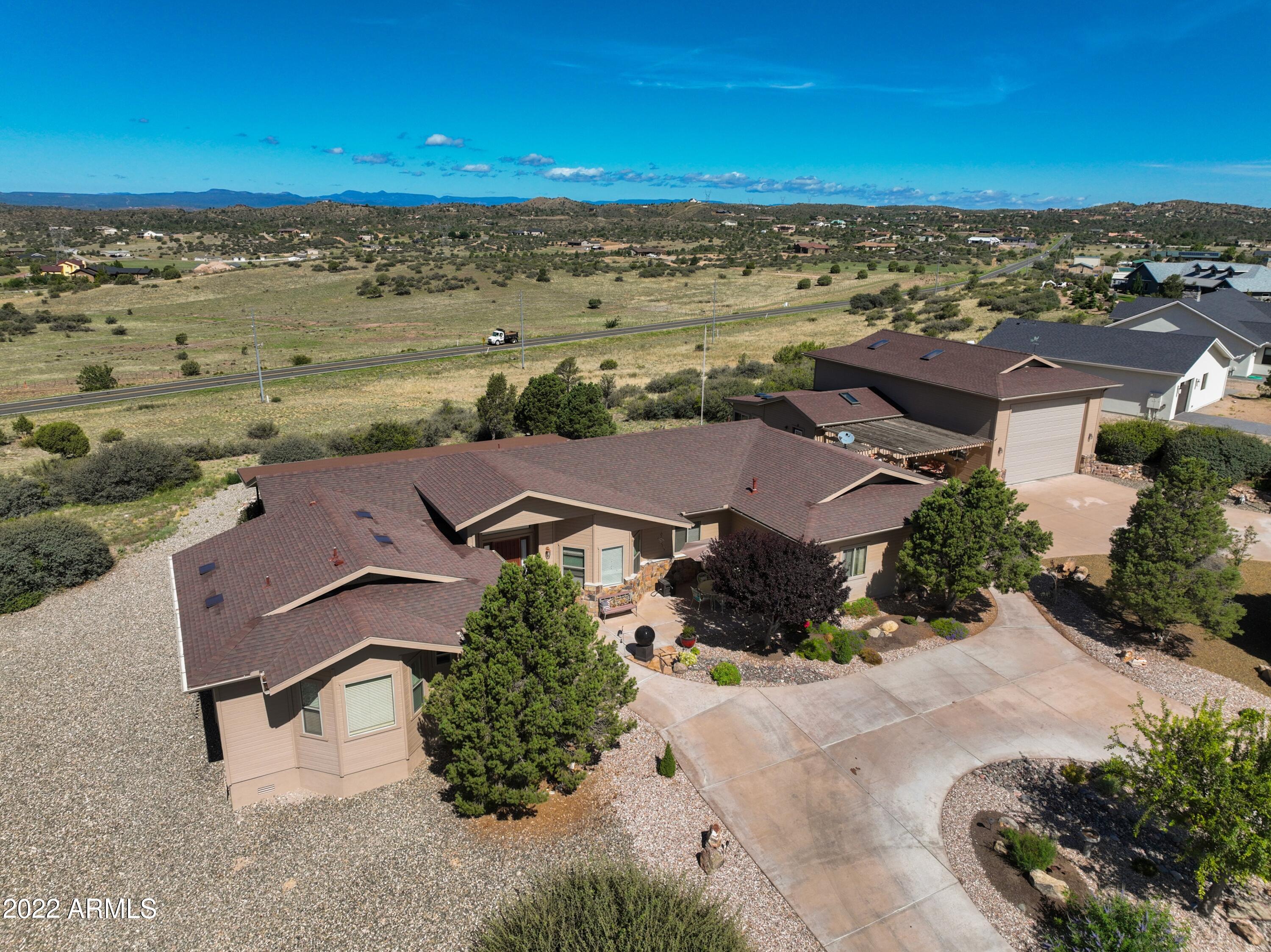 11225 North Nelson Ridge Road Prescott, AZ 86305 - Photo 64 of 80 063_Aerial View 4