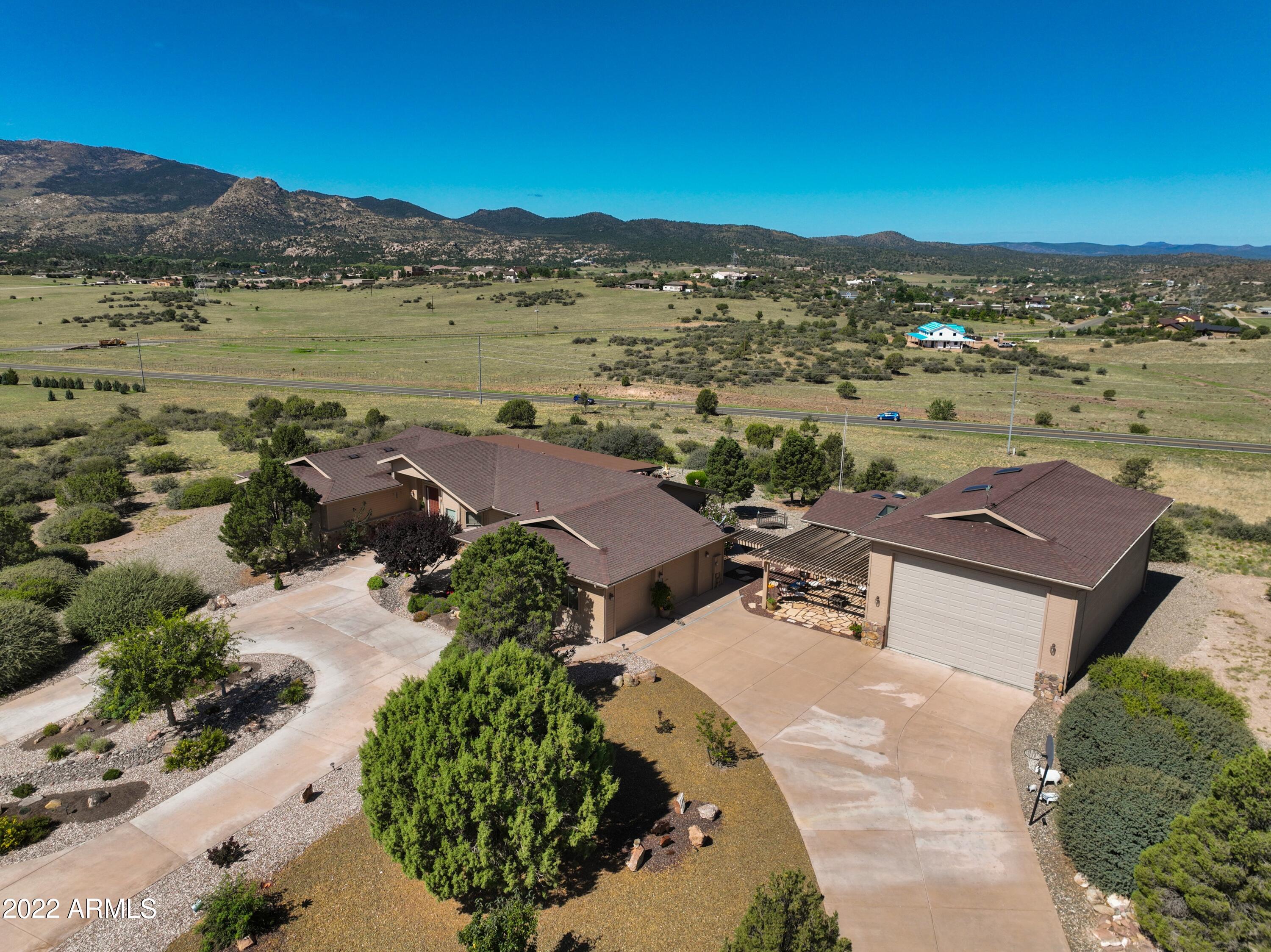 11225 North Nelson Ridge Road Prescott, AZ 86305 - Photo 73 of 80 072_Aerial View 13