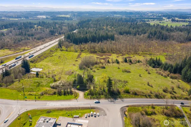 a view of a lake with a mountain