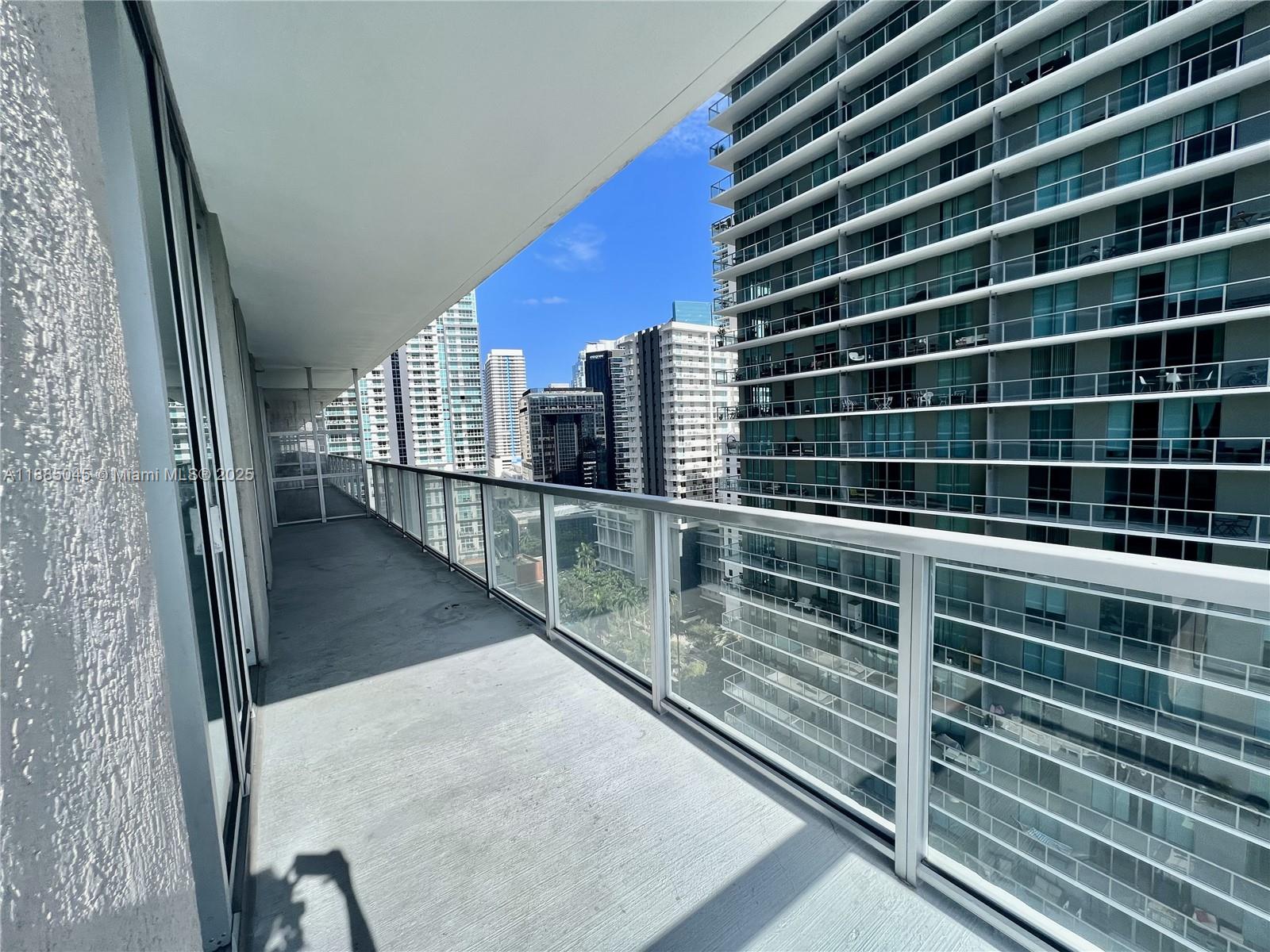 1111 Southwest 1st Avenue, Unit 1914 Miami, FL 33130 - Photo 16 of 31 a view of balcony with city view