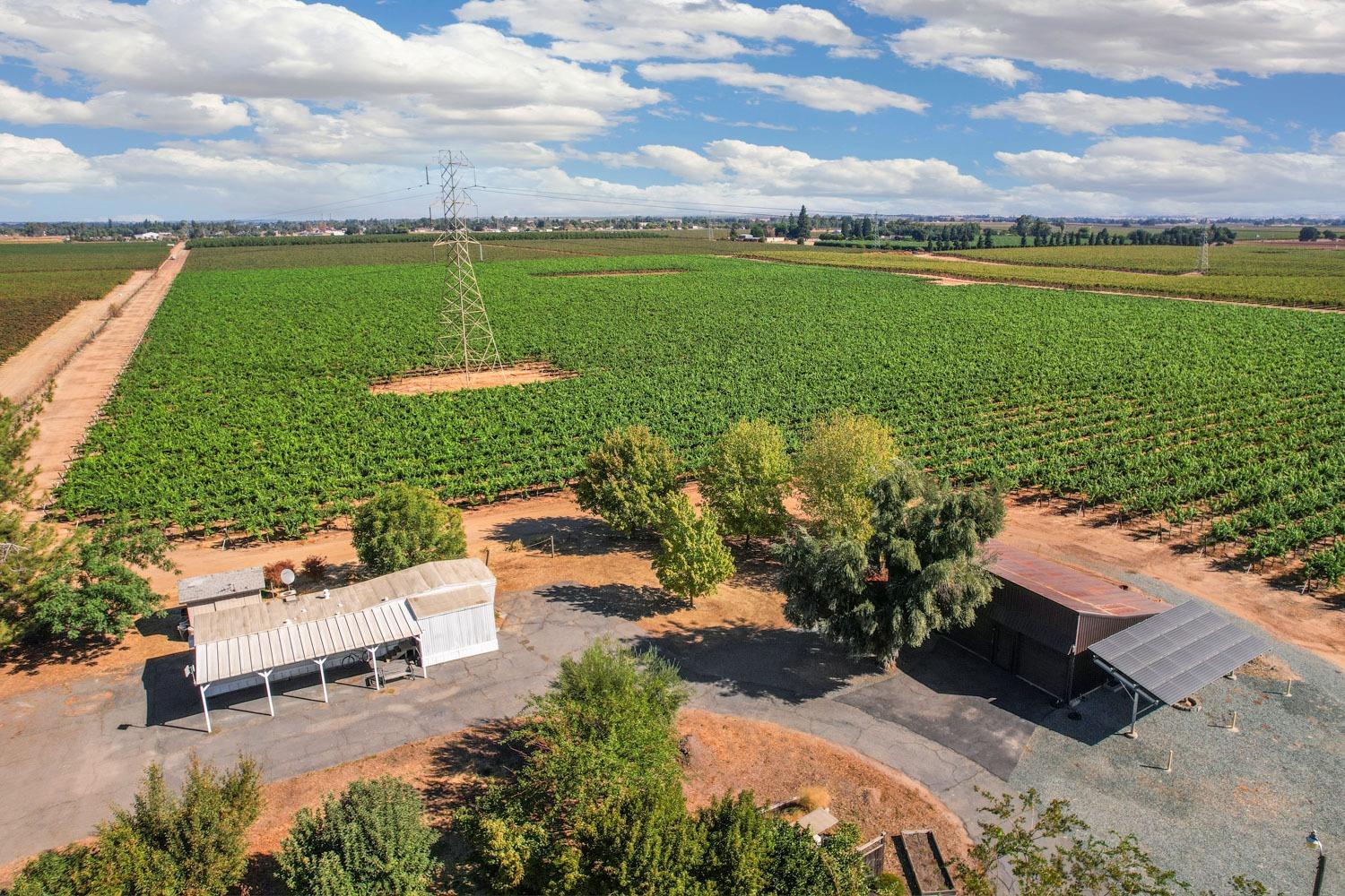 14267 East Peltier Road Acampo, CA 95220 - Photo 62 of 65 an aerial view of a house with a garden