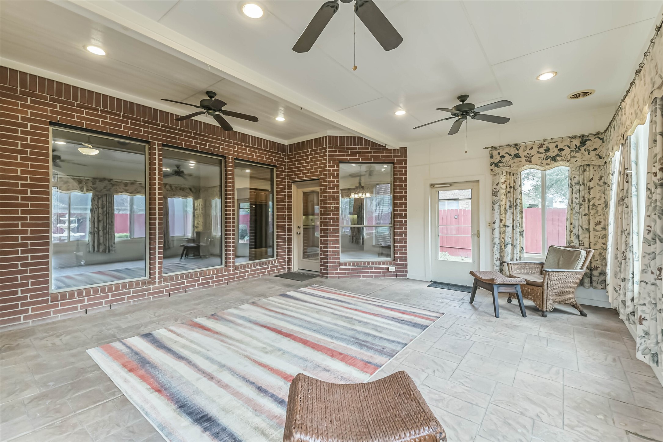 18743 Duke Lake Drive Spring, TX 77388 - Photo 37 of 46 Enclosed Back Patio