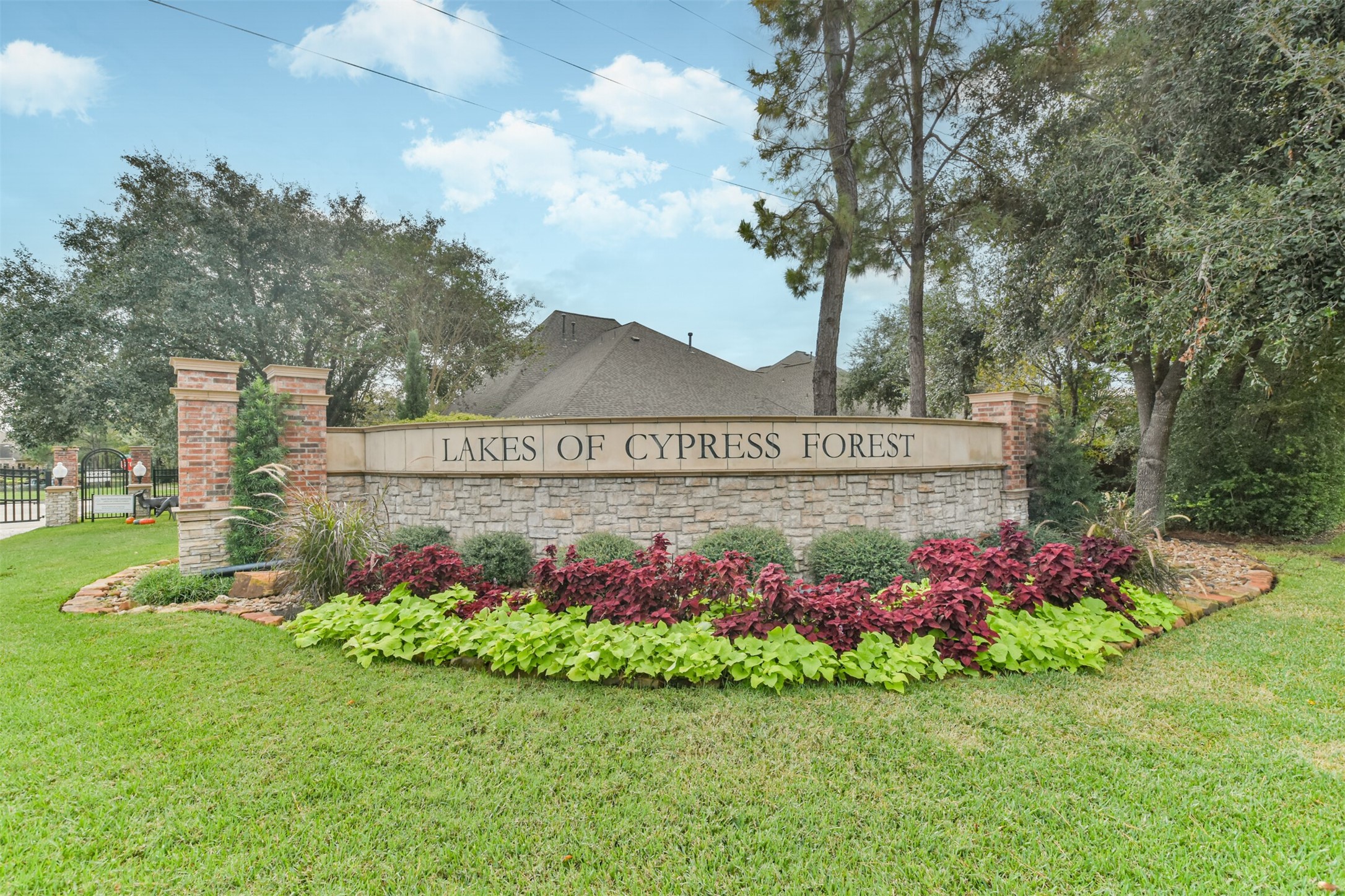 18743 Duke Lake Drive Spring, TX 77388 - Photo 45 of 46 a view of front of house with a garden