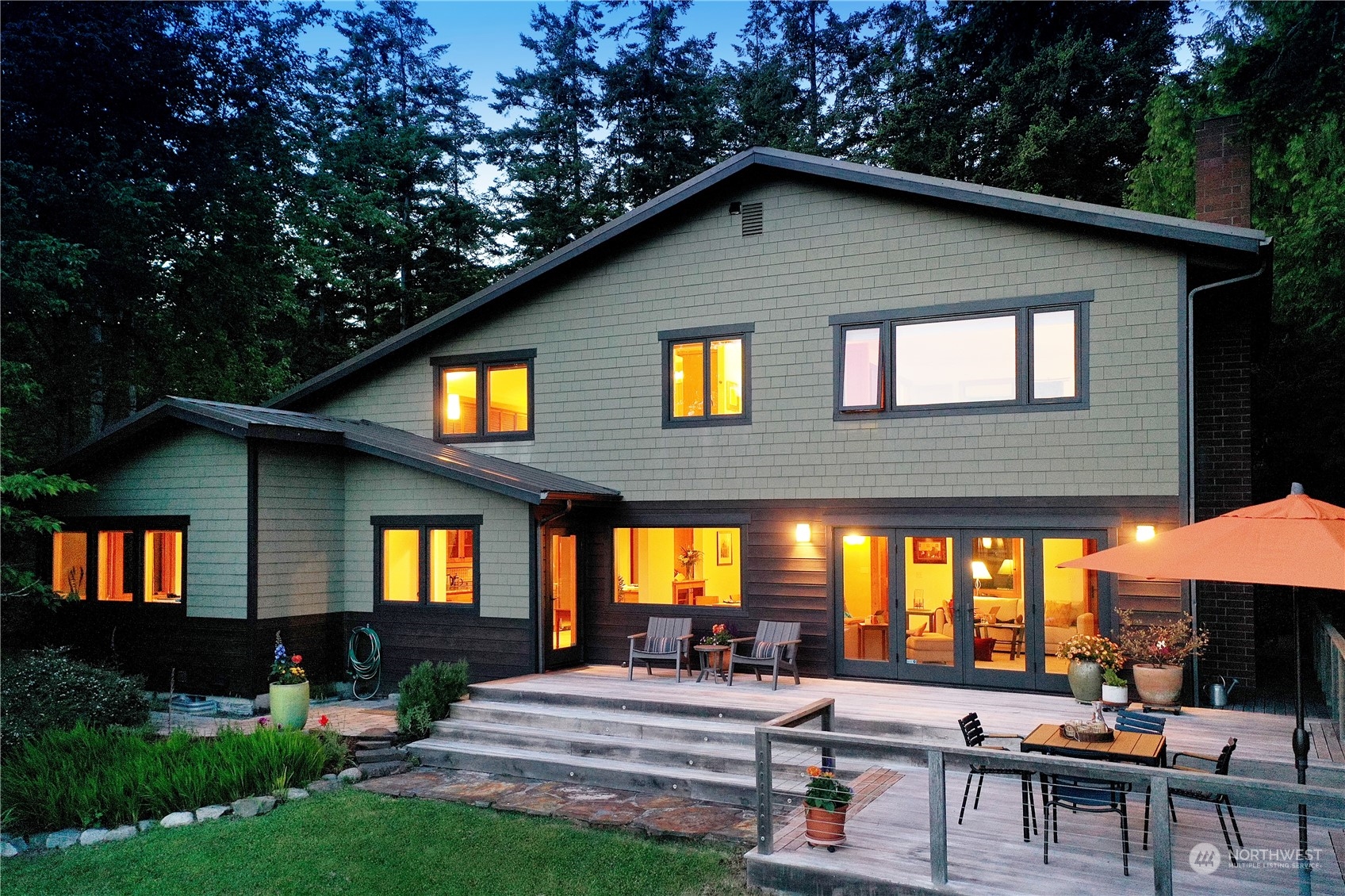 6567 Wahl Road Freeland, WA 98249 - Photo 28 of 40 a view of house with a yard