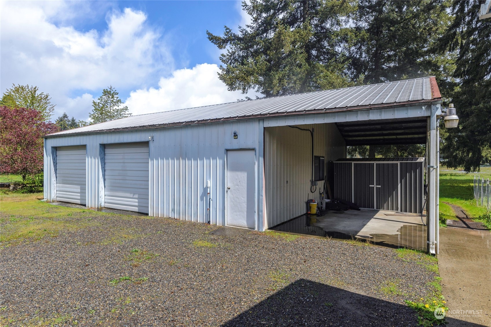 18524 Ivan Street Southwest Rochester, WA 98579 - Photo 17 of 20 a front view of a house having yard