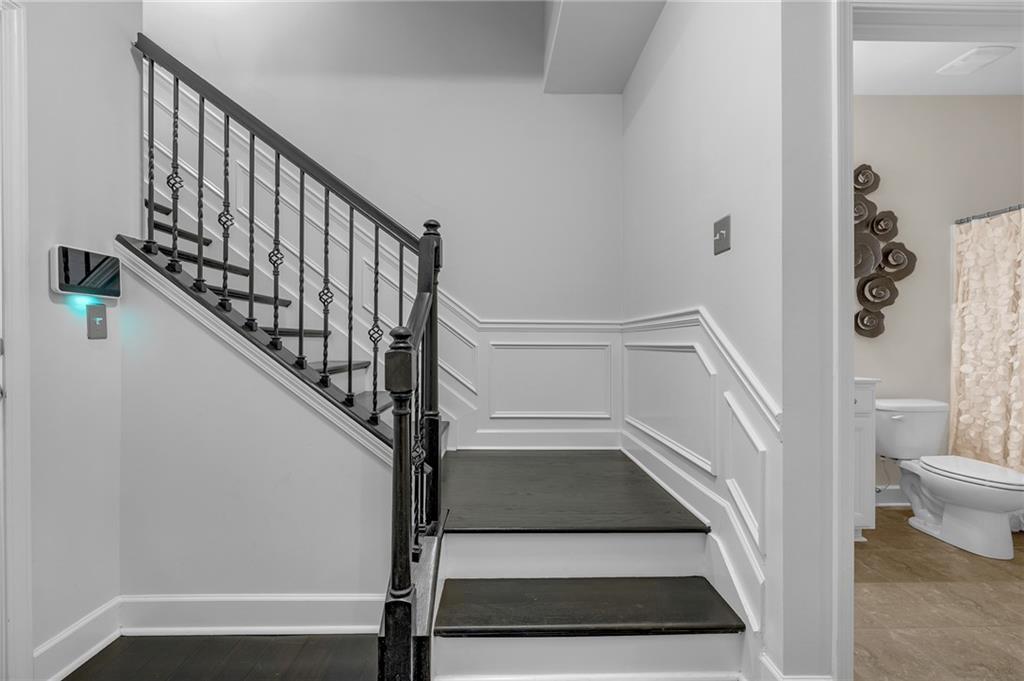 6513 Bennington Bluff Court, Unit 2 Mableton, GA 30126 - Photo 27 of 41 a view of entryway and hall with wooden floor