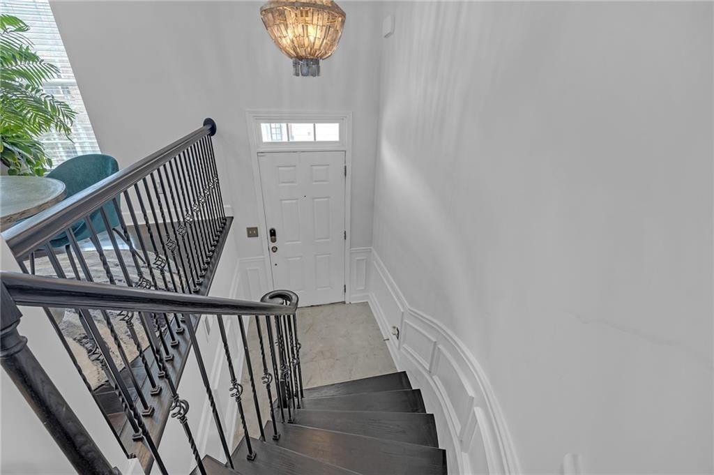 6513 Bennington Bluff Court, Unit 2 Mableton, GA 30126 - Photo 3 of 41 a view of staircase with railing and a window