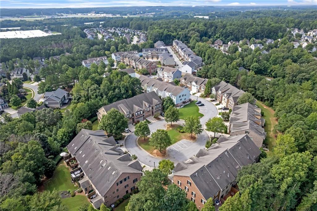 6513 Bennington Bluff Court, Unit 2 Mableton, GA 30126 - Photo 35 of 41 an aerial view of multiple house