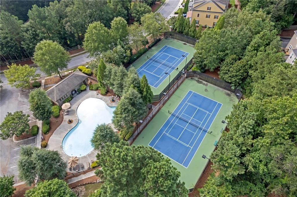 6513 Bennington Bluff Court, Unit 2 Mableton, GA 30126 - Photo 36 of 41 an aerial view of a house