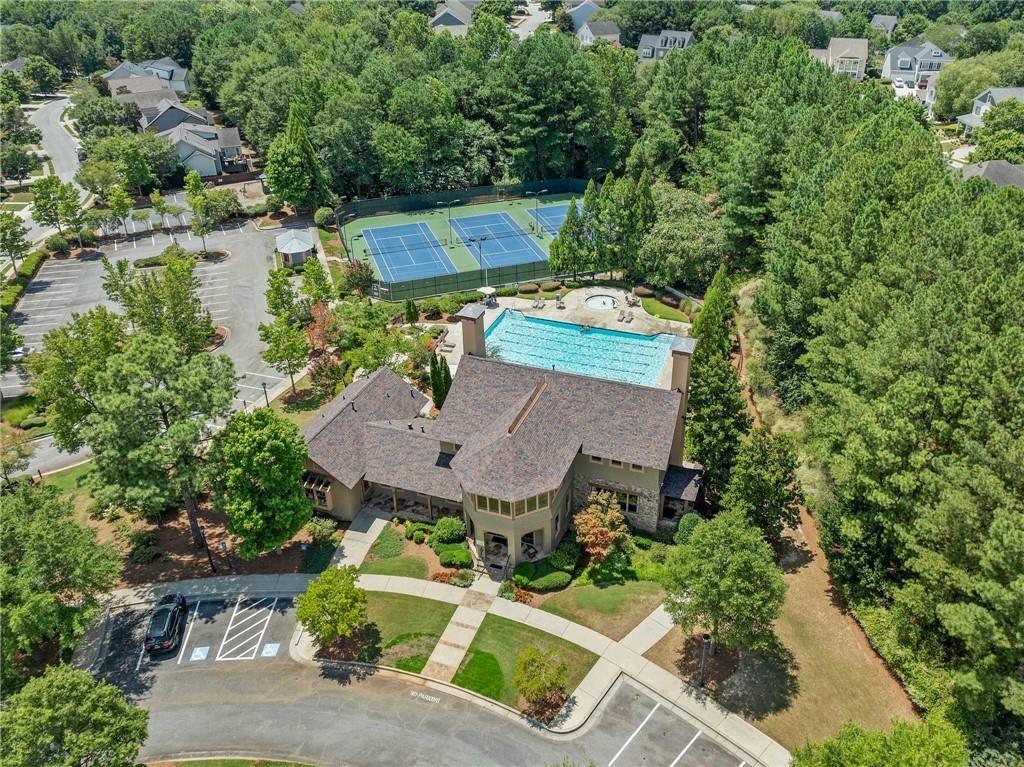 6513 Bennington Bluff Court, Unit 2 Mableton, GA 30126 - Photo 41 of 41 an aerial view of a house with outdoor space