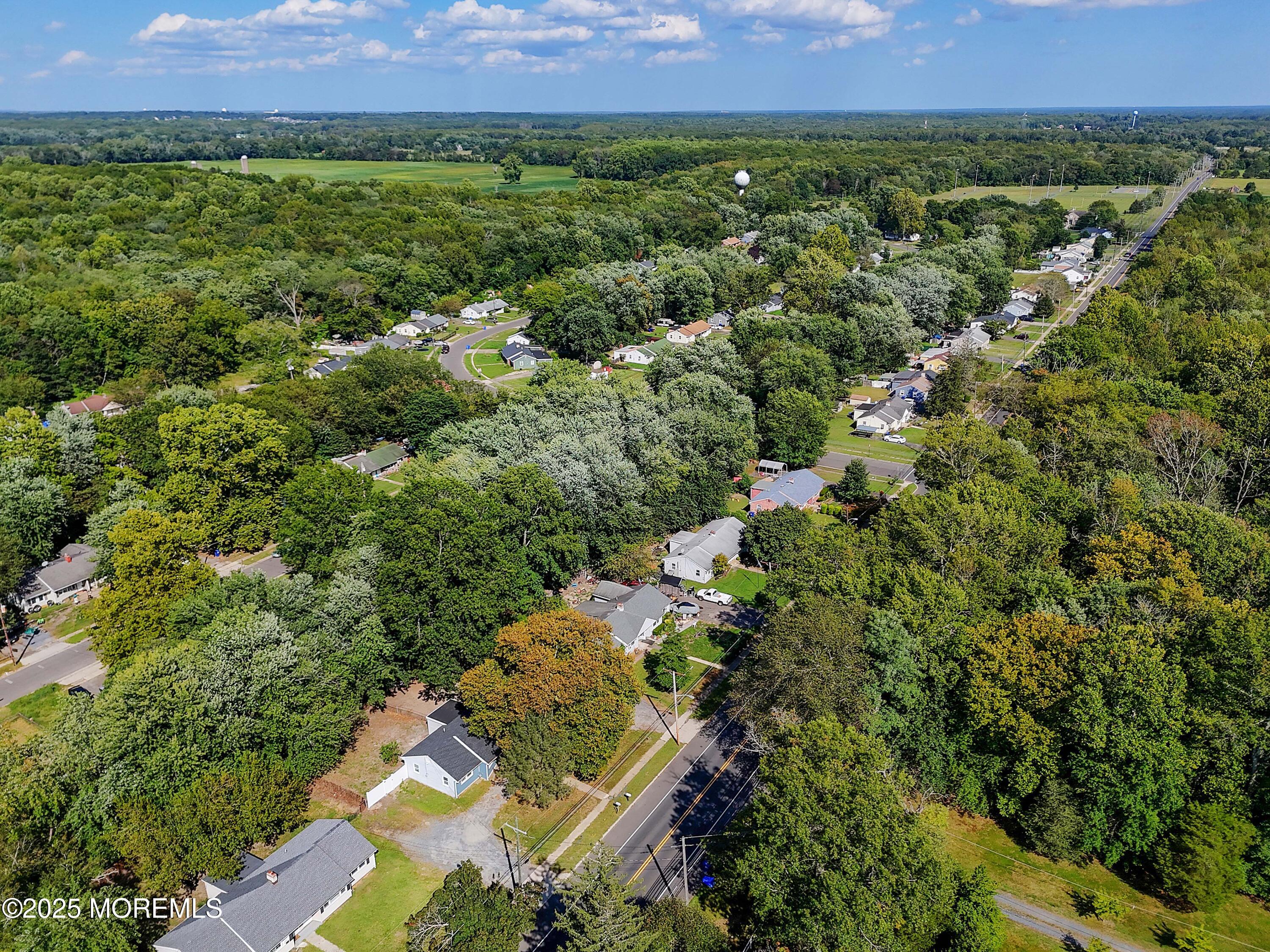 914 Pemberton Browns Mills Road Pemberton, NJ 08068 - Photo 28 of 28 an aerial view of residential house with outdoor space and trees all around