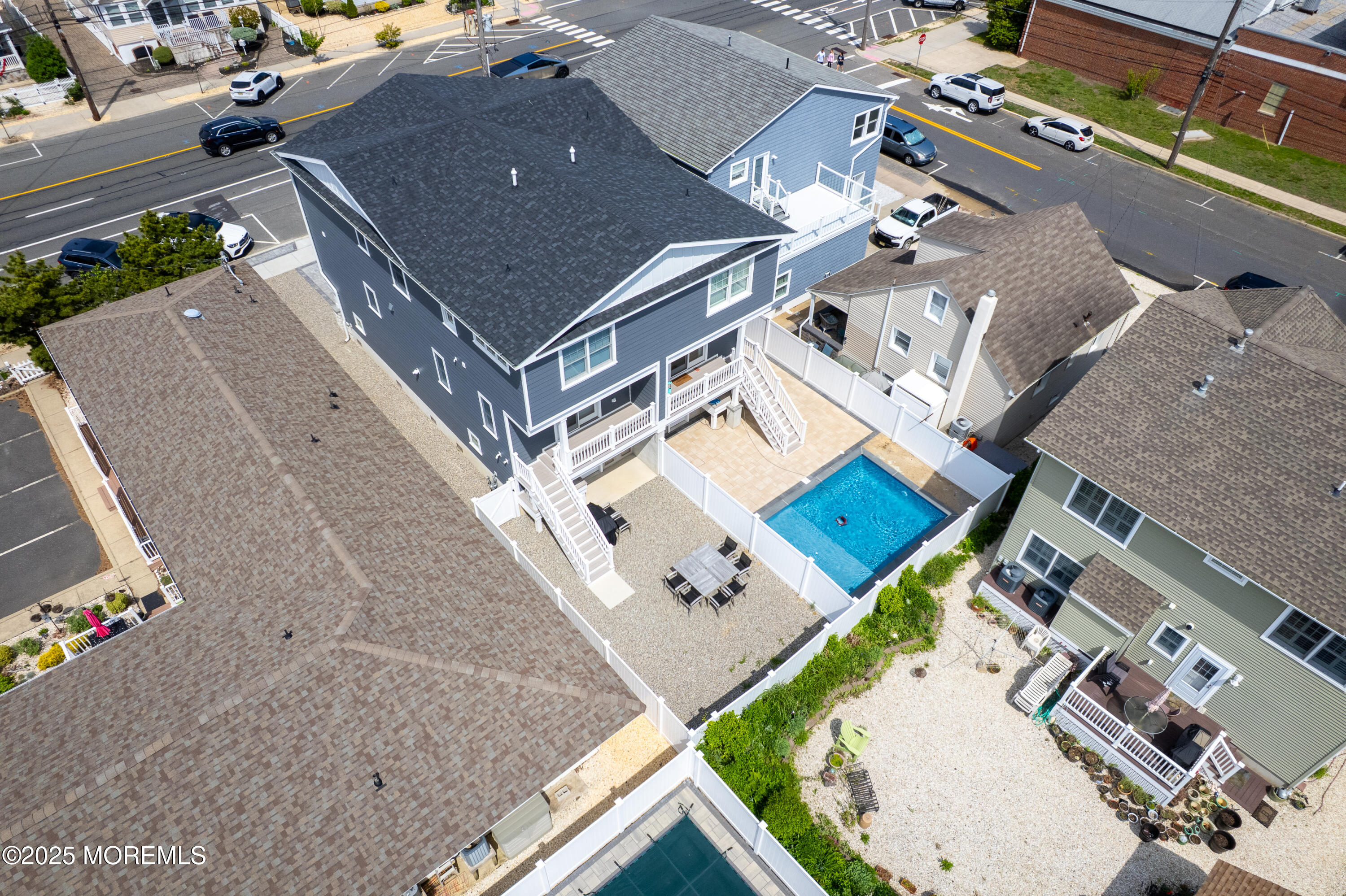 1503 Grand Central Avenue, Unit 2 Lavallette, NJ 08735 - Photo 43 of 47 an aerial view of a house