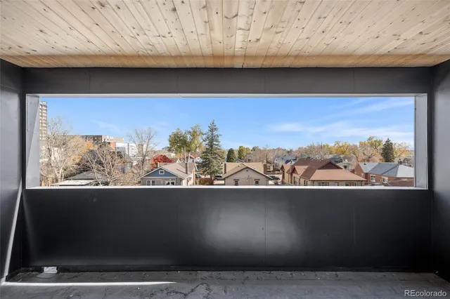 a view of empty room