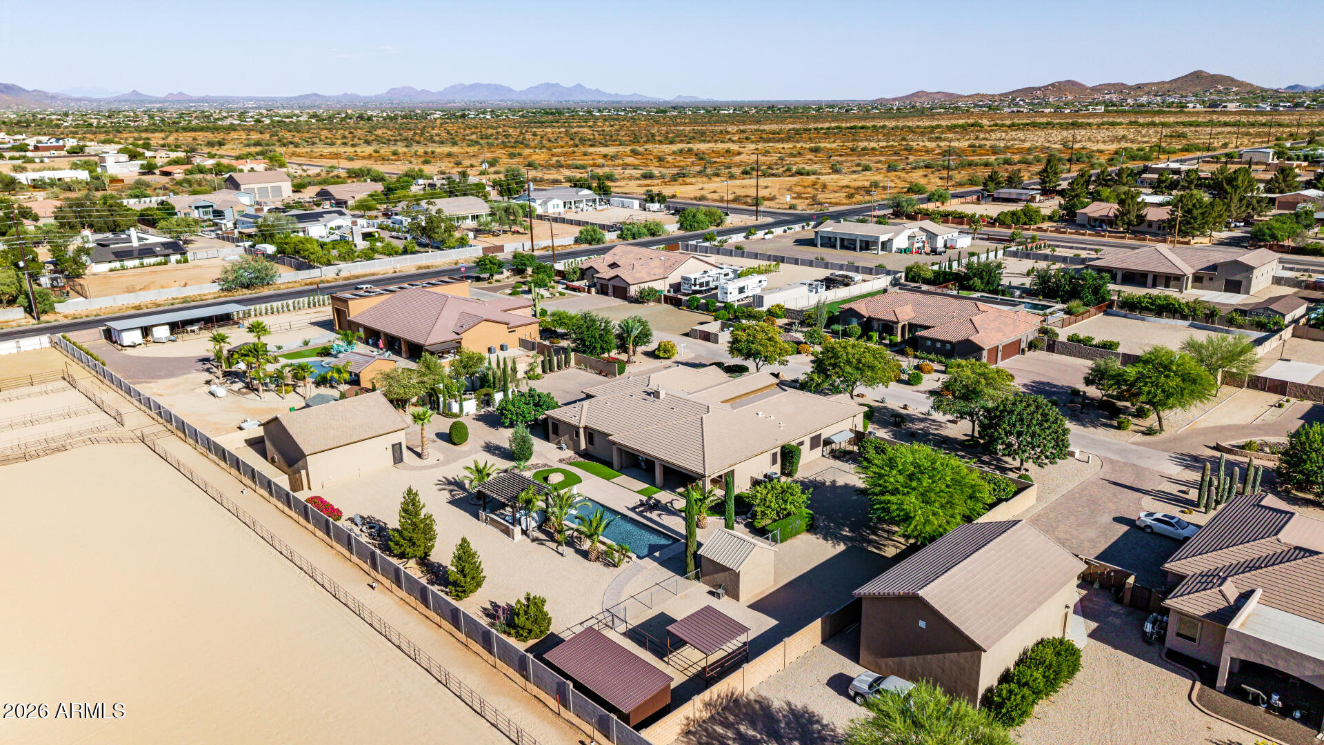 806 West Desert Ranch Road Phoenix, AZ 85086 - Photo 92 of 98 93 - Desert Ranch Drone