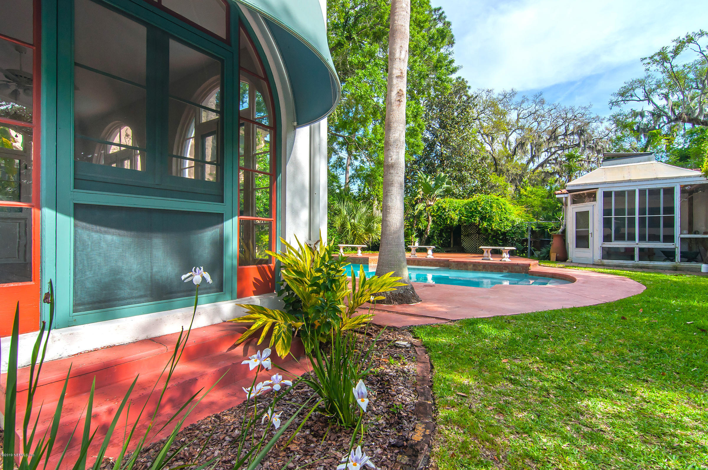 39 Valencia Street St. Augustine, FL 32084 - Photo 49 of 58 a view of outdoor space yard and porch