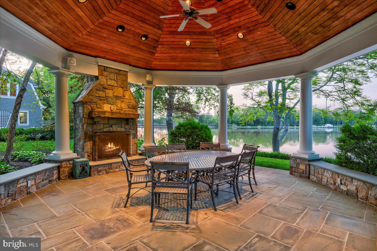 27640 Villa Road Easton, MD 21601 - Photo 9 of 65 Waterside gazebo with wood-burning fireplace
