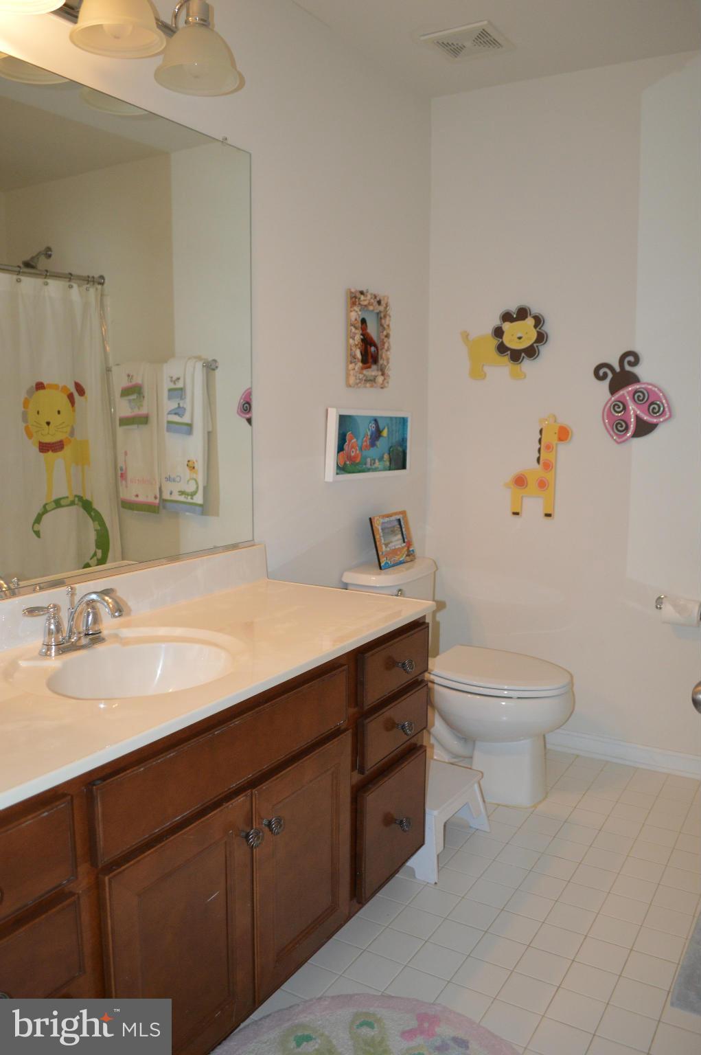 4229 Meyers Road Triangle, VA 22172 - Photo 20 of 29 a bathroom with a sink mirror vanity and toilet