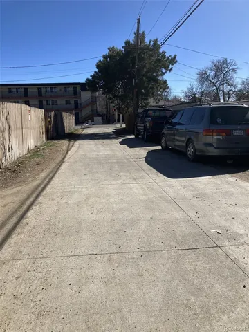 a view of outdoor space and deck view