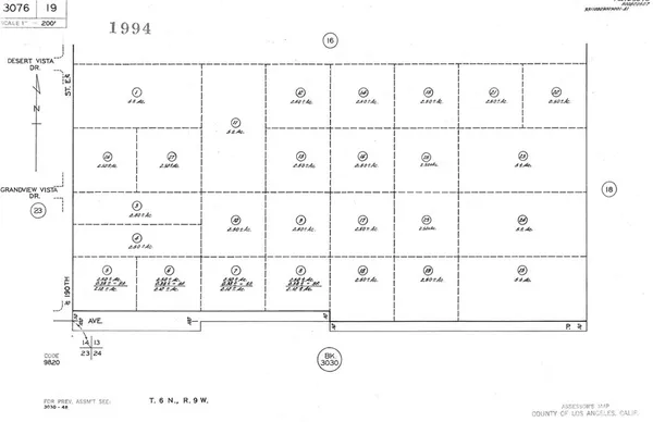 $65,000 | 190 Vac/vic Desert Vista, Llano, CA 93544