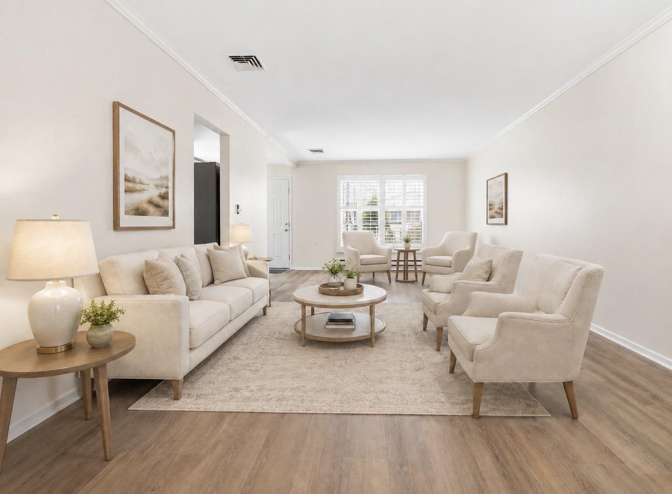 43B Magnolia Road Manahawkin, NJ 08050 - Photo 11 of 26 a living room with furniture and a large window