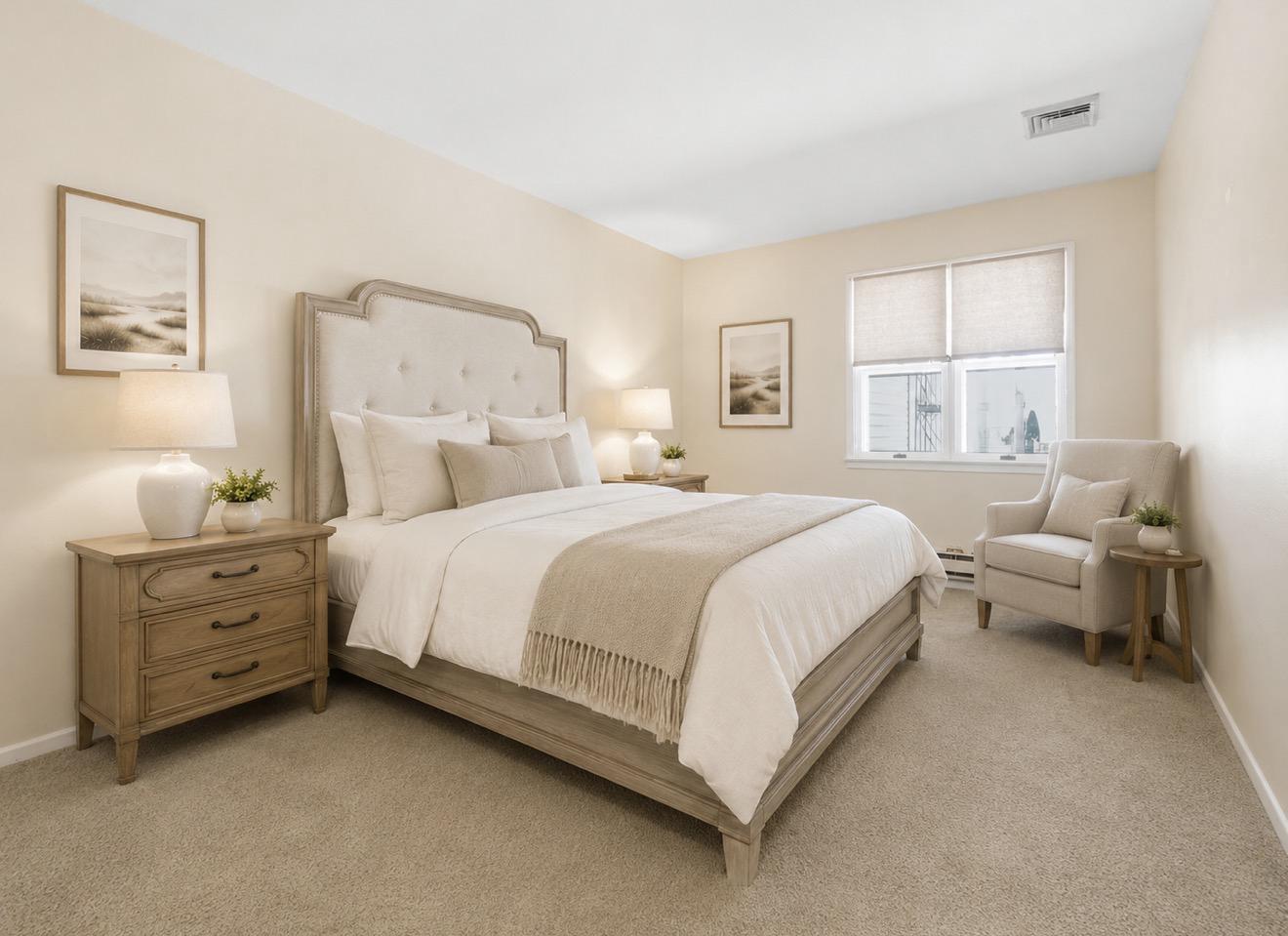 43B Magnolia Road Manahawkin, NJ 08050 - Photo 18 of 26 a bed room with bed and a window