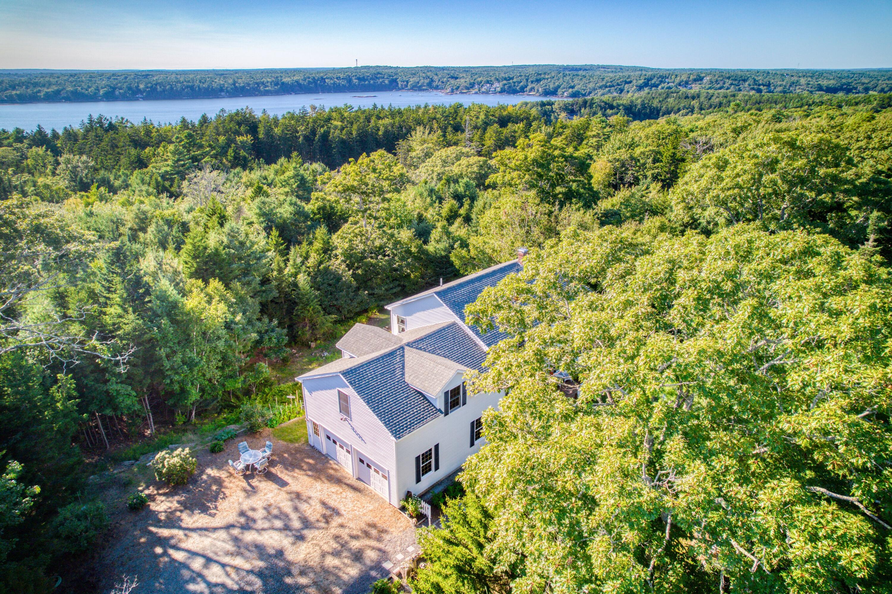 17 Spyglass Hl Road Boothbay, ME 04544 - Photo 53 of 55 Airial to Linekin Bay