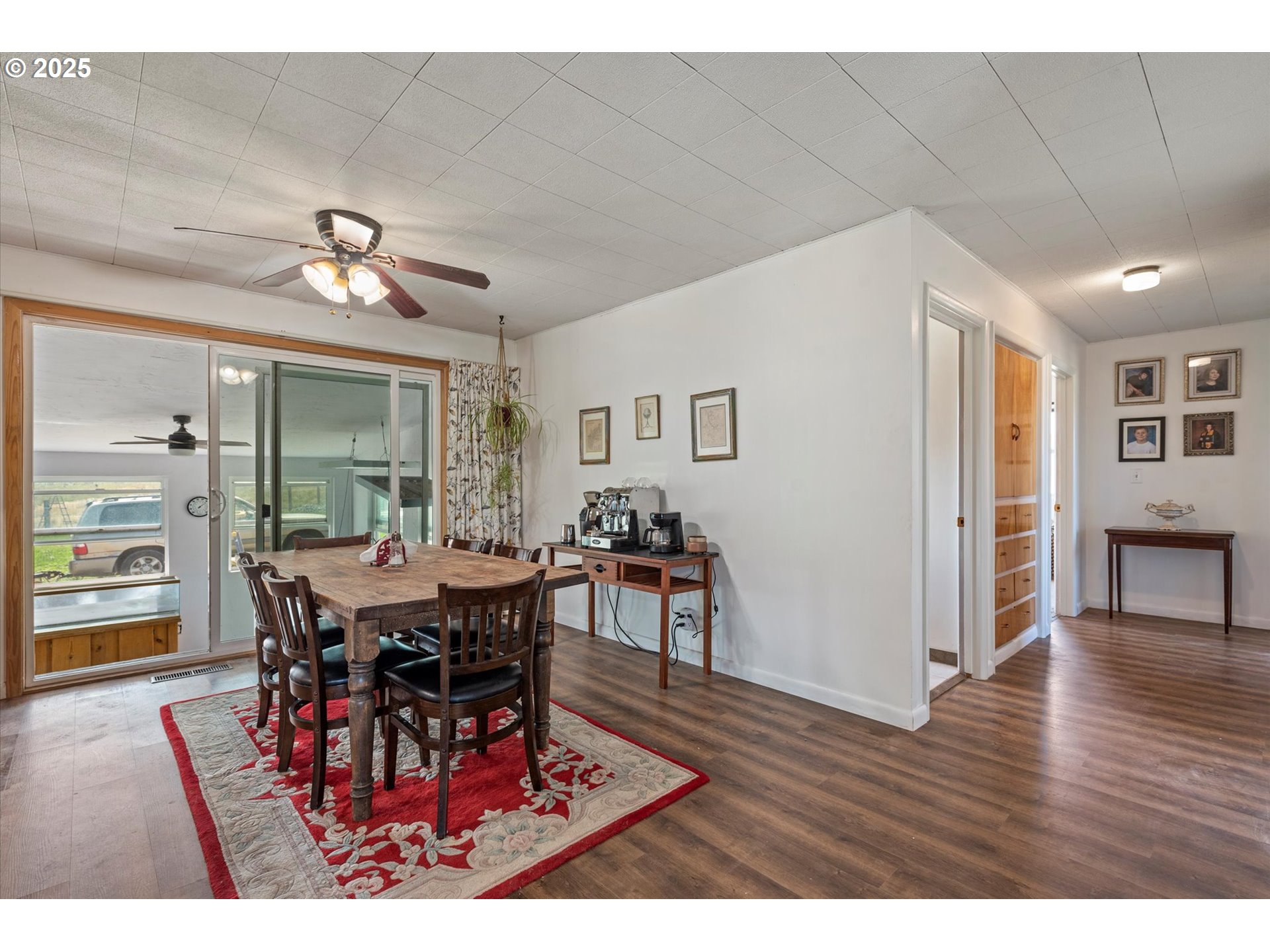 37799 Alder Creek Road Baker City, OR 97814 - Photo 19 of 41 a view of a dining room with furniture window and wooden floor