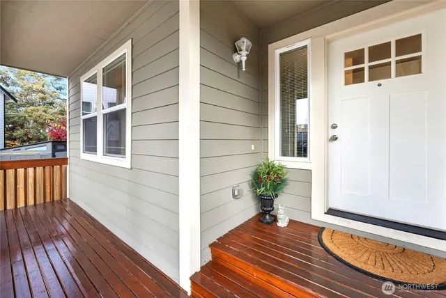 a house with wooden floor