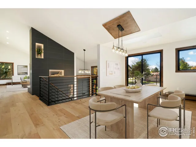 a large kitchen with kitchen island a large counter top