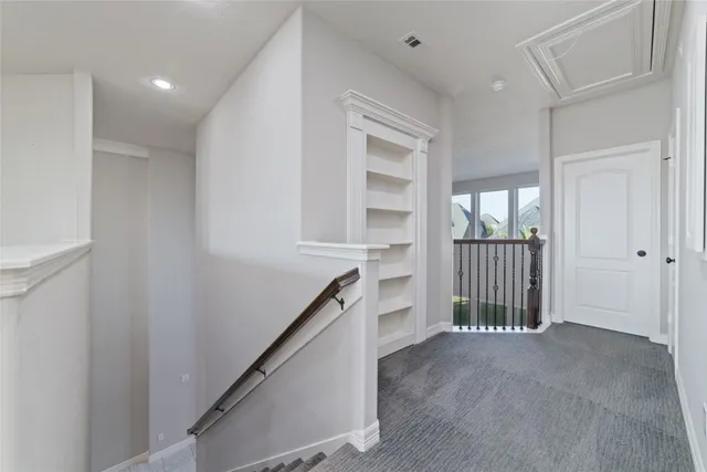 a view of entryway with stairs