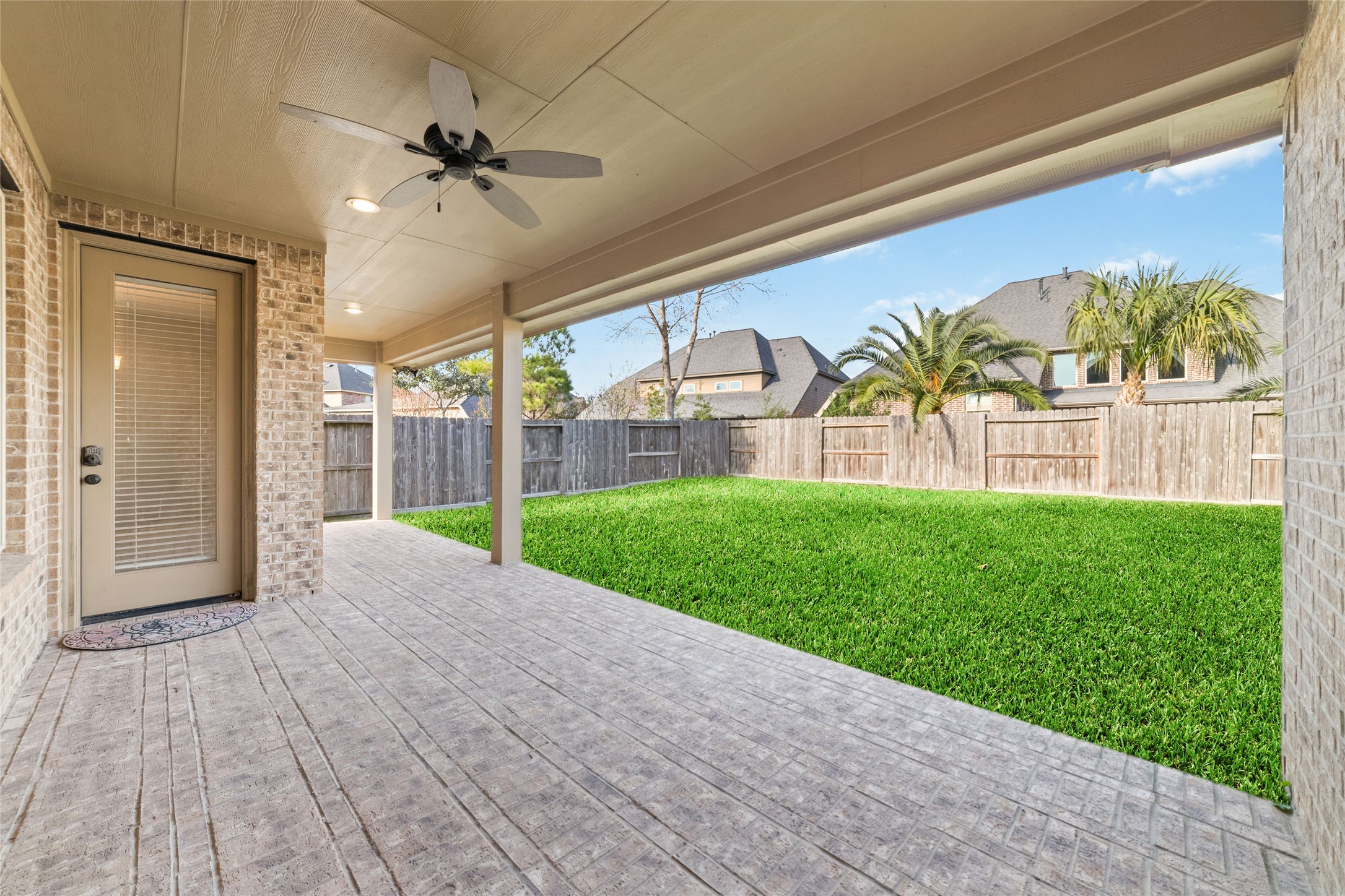 27506 Windcrest Key Lane Fulshear, TX 77441 - Photo 5 of 36 Covered back patio