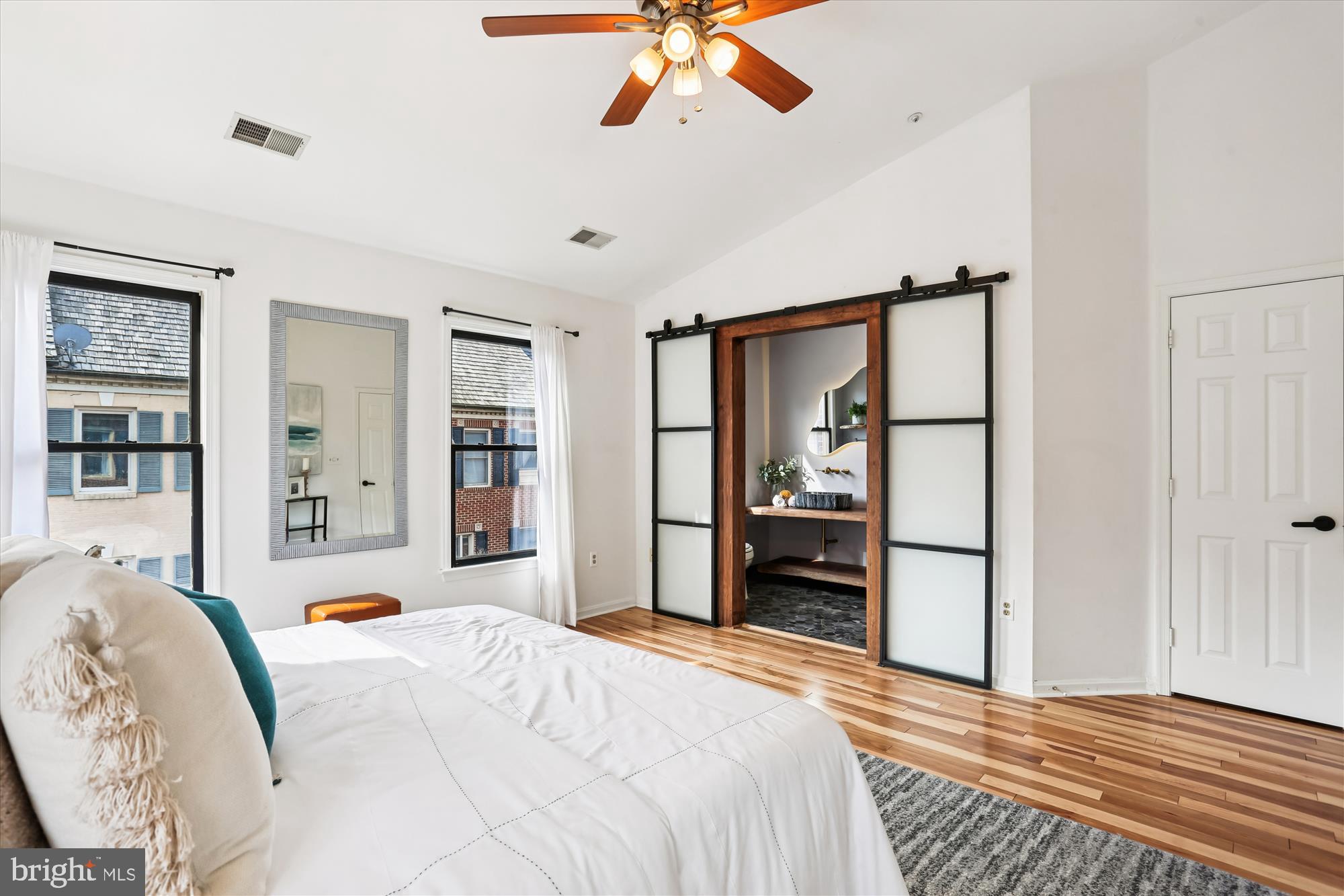 120 Ridgepoint Place Gaithersburg, MD 20878 - Photo 18 of 51 a bedroom with a bed dresser and a window
