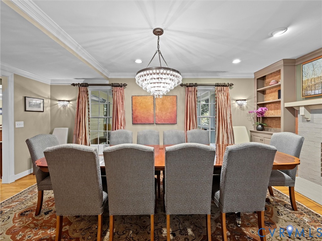 4428 Shirley Road Richmond, VA 23225 - Photo 19 of 70 Banquet-sized dining room features a china closet,