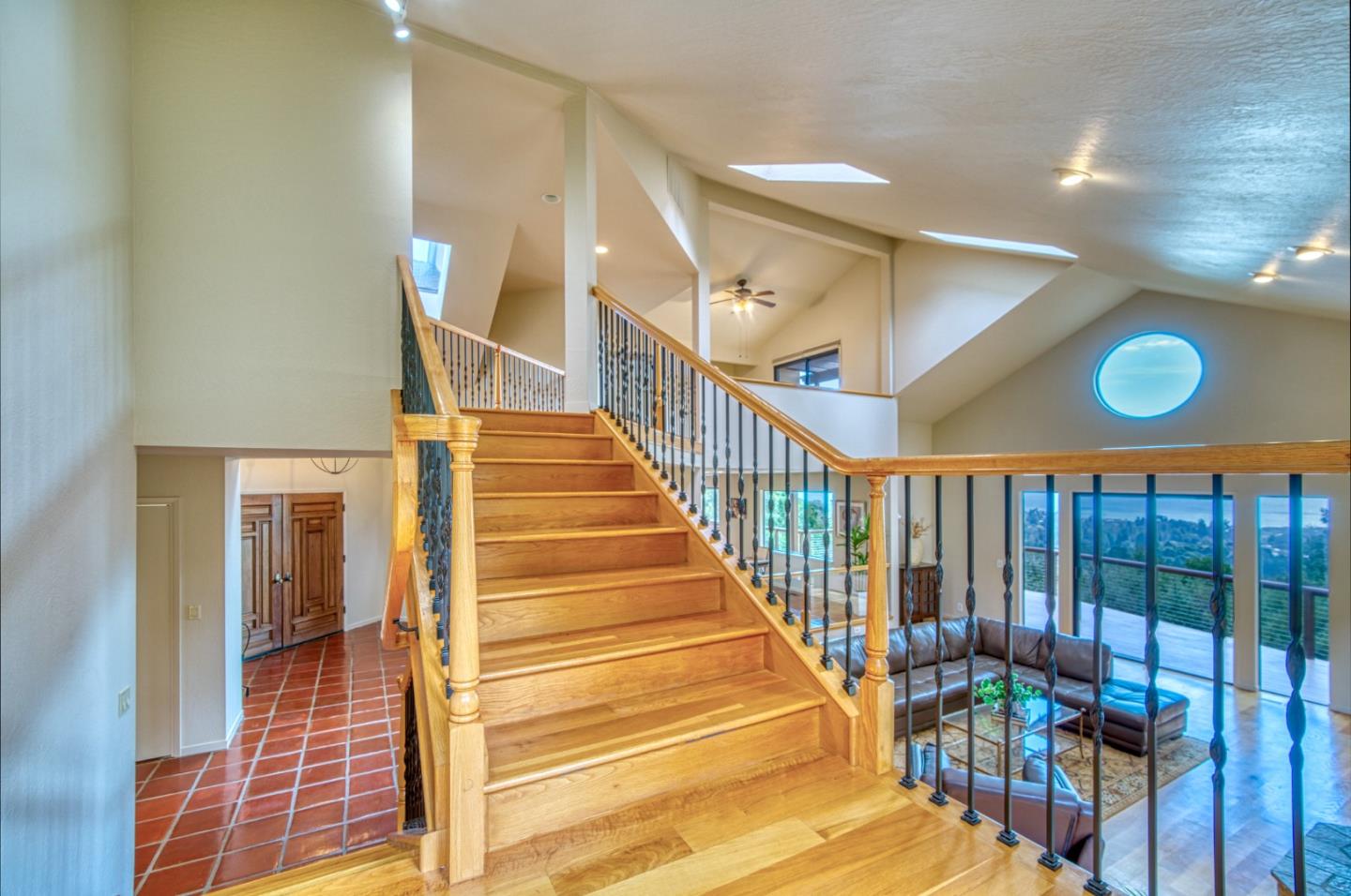 925 Skyward Drive Aptos, CA 95003 - Photo 43 of 95 a view of entryway and hall with wooden floor