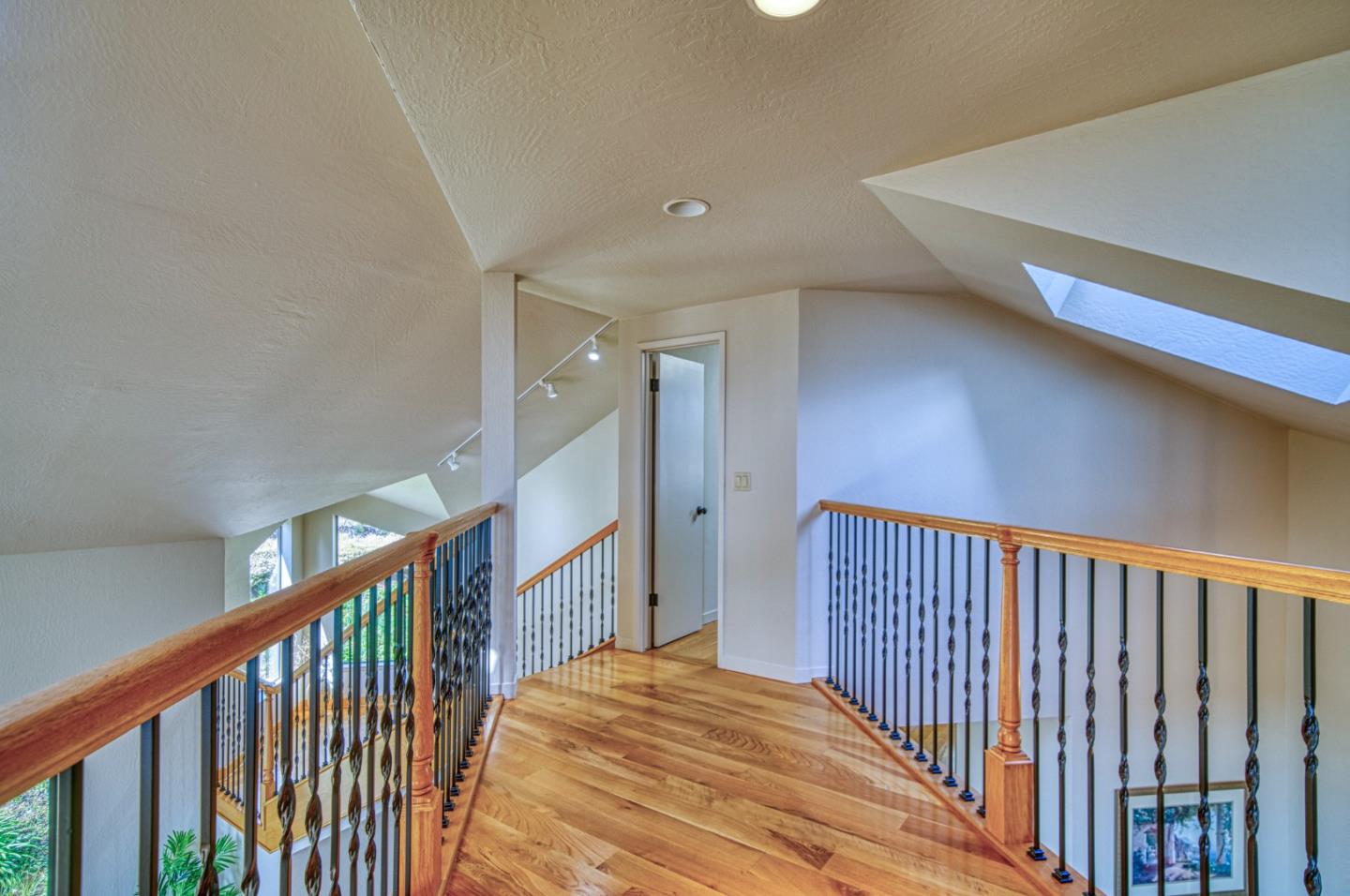 925 Skyward Drive Aptos, CA 95003 - Photo 45 of 95 a view of a hallway with wooden floor